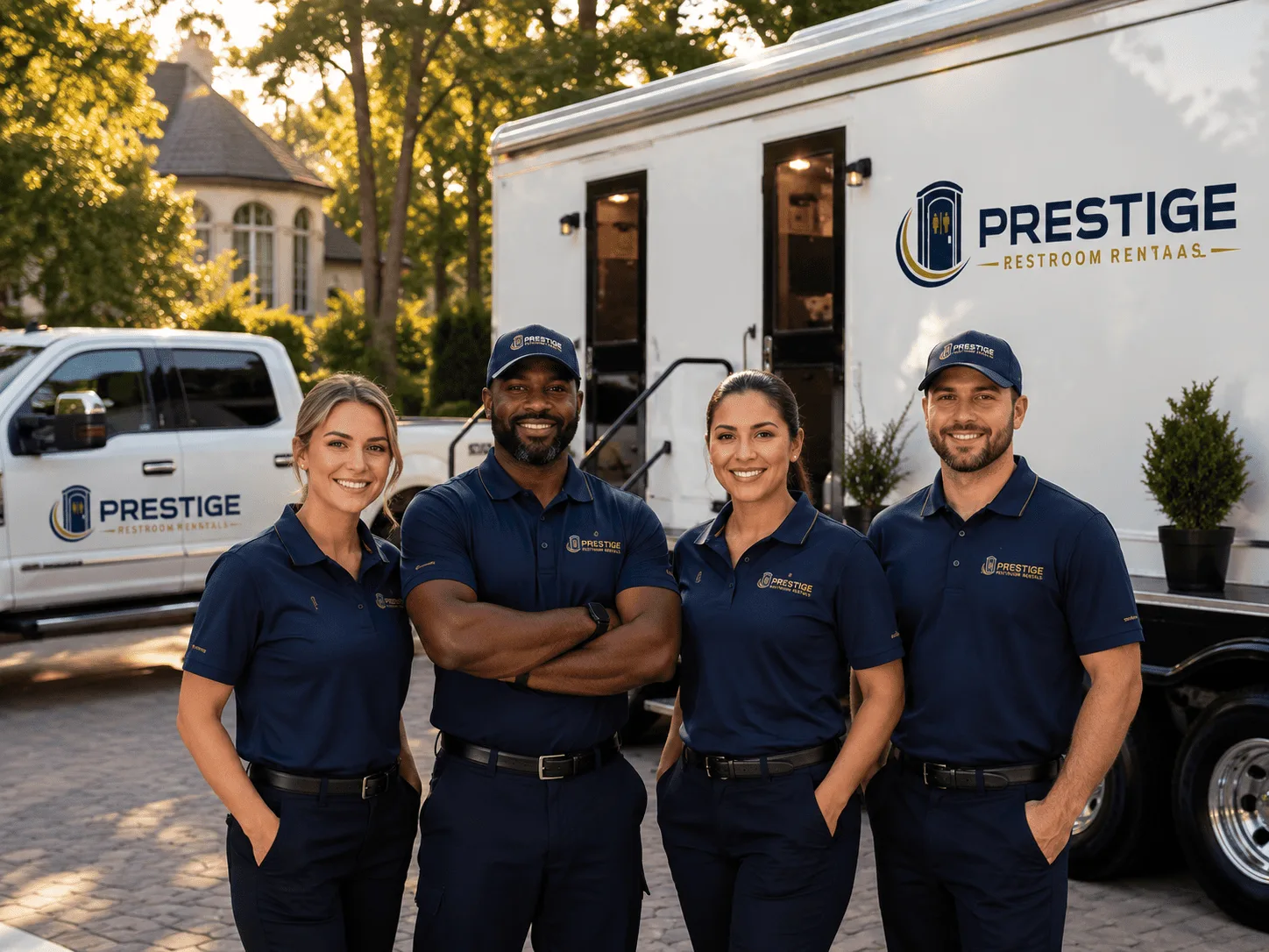 Trusted Luxury Portable Restrooms company in Pacific Junction, IA